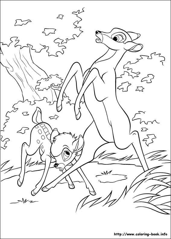 Bambi 2 coloring picture